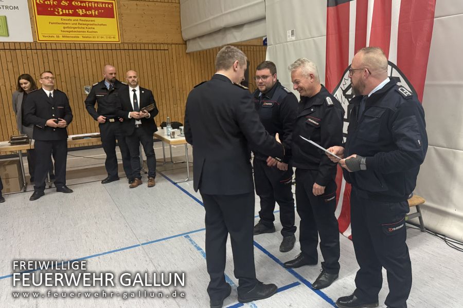 Jahreshauptversammlung der FF Stadt Mittenwalde